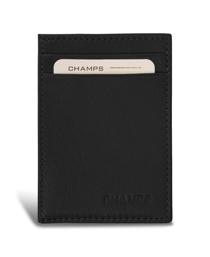 Men's Onyx Collection Leather Mag Hybrid Card Holder