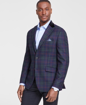 Men's Slim-Fit Wool Blend Sport Coat