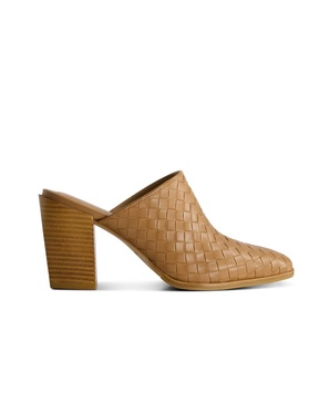 Bernardo Britt Woven Heeled Mule