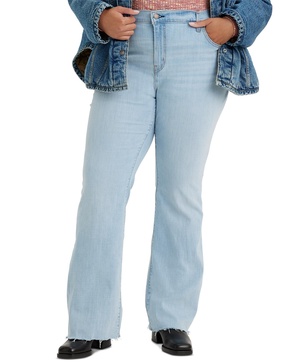 Plus Size 726 High-Rise Flare-Leg Jeans