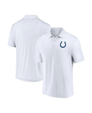 Men's White Indianapolis Colts Component Polo Shirt