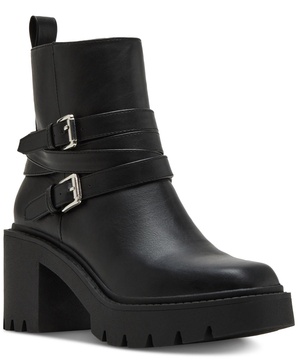 Women's Pike Moto Buckle Lug Sole Booties