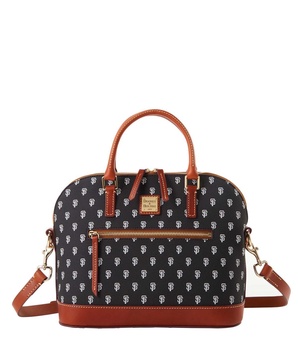 Women's San Francisco Giants Signature Domed Zip Satchel Purse