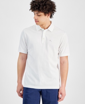 Men's Lookout Washed Solid Short-Sleeve Polo Shirt