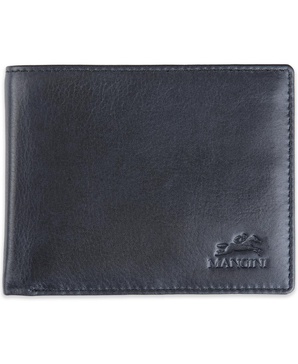 Men's Bellagio Collection Center Wing Bifold Wallet with Coin Pocket