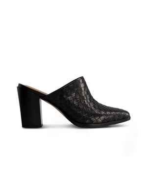 Bernardo Britt Woven Heeled Mule