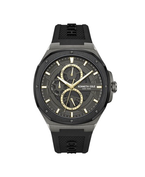 Men's Dress Sport Black Stainless Steel 43.5mm