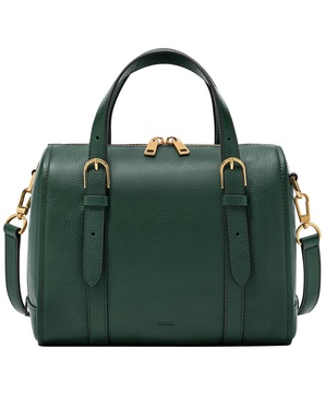 Carlie Leather Satchel Bag