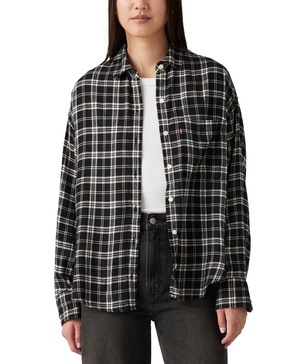 Women's Henri Plaid-Print Shirt