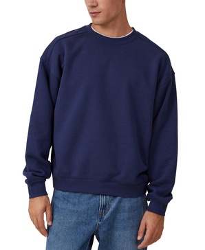 Men's Box Fit Crew Sweater