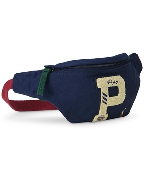 Men's Color-Blocked Canvas Waistpack