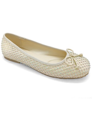 Elstree Mesh Ballet Flats