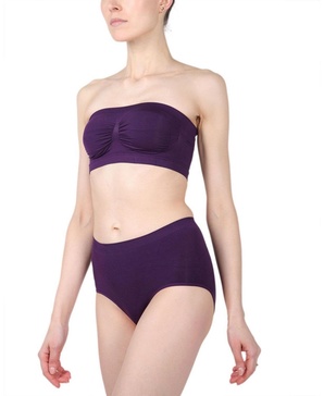 Women's Strapless Seamless Bandeau Bra Shaper