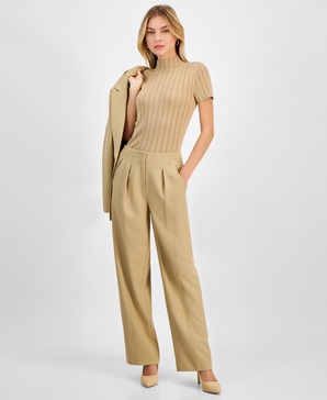 Women's Pleated Pants, Exclusively at Macy's