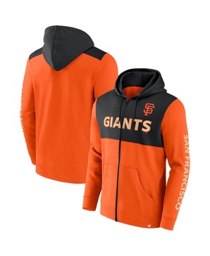 Men's Orange/Black San Francisco Giants Ace Hoodie Full-Zip Sweatshirt