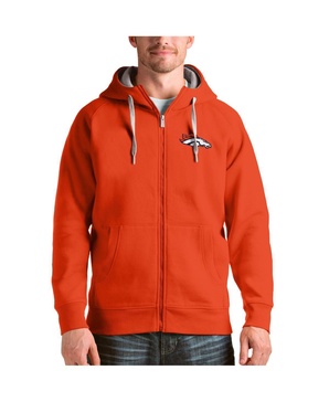 Men's Orange Denver Broncos Victory Full-Zip Hoodie