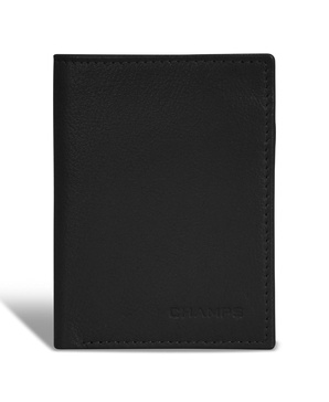 Men's Onyx Collection Leather Vertical Slim Wallet