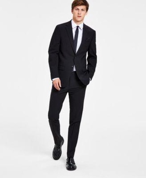 Men's Solid Skinny-Fit Wrinkle-Resistant Suit Separates, Created for Macy's