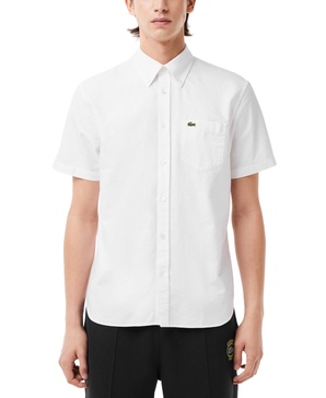 Men's Short Sleeve Button-Down Oxford Shirt