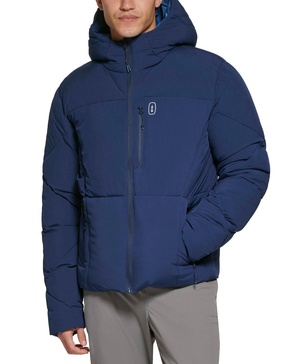 Men's Glacier Quilted Full-Zip Hiking Puffer Jacket