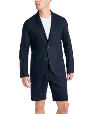 Men's Performance Patch-Pocket Slim-Fit Blazer