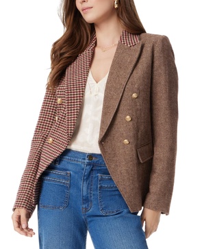 Women's Imogen Mixed Tweed Double-Breasted Blazer