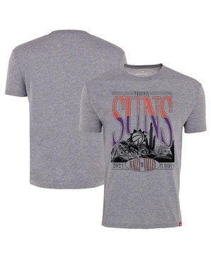 Men's and Women's Heather Gray Phoenix Suns 2023 NBA Playoffs Rally The Valley Tri-Blend T-shirt