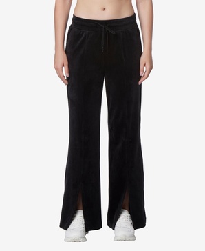 Women's Full Length Velvet Vented Pants