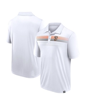 Men's White San Francisco Giants Victory For Us Interlock Polo