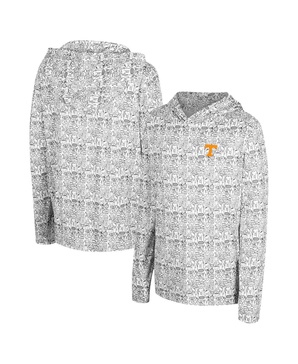 Big Boys and Girls Gray Tennessee Volunteers All-Over Print Hoodie