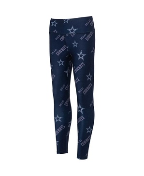 Women's Navy Dallas Cowboys Breakthrough Allover Print Leggings