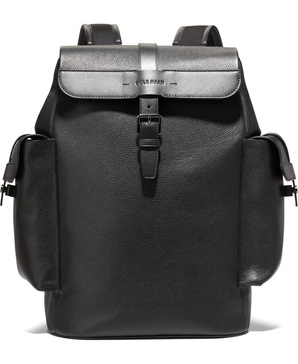 Triboro Large Leather Rucksack Bag