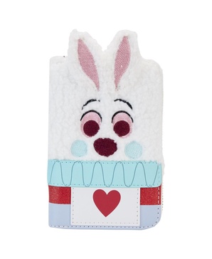 Men's and Women's Alice in Wonderland White Rabbit Cosplay Zip-Around Wallet