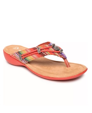 women's silverthorne 360 thong sandals in frisco stripe