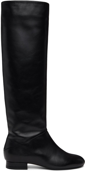 Black Felix Nappa Leather Boots