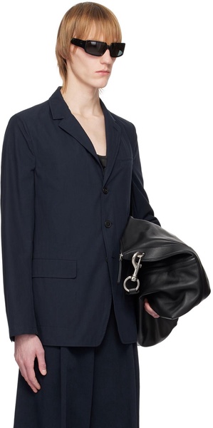 Navy Notched Blazer