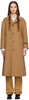 Tan Spread Collar Coat