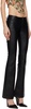 Black Roxy Faux-Leather Trousers