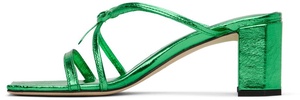 Green June Heeled Sandals