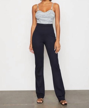 paige trouser in midnight blue