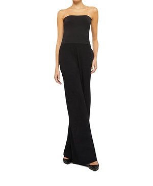 aurora pure cut jumpsuit in black