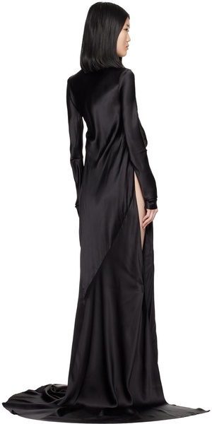 Black Demy X-Long Maxi Dress