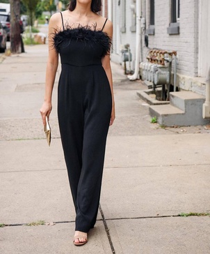 isolde jumpsuit in black