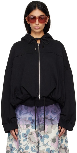 Black Cocoon Hoodie