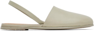 SSENSE Exclusive Green Marcella Slingback Slippers