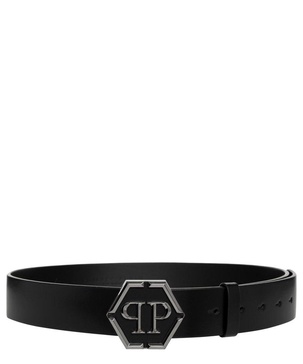 Philipp Plein Logo Plaque Belt