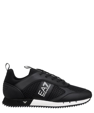 Ea7 Emporio Armani Side-Stripe Lace-Up Sneakers