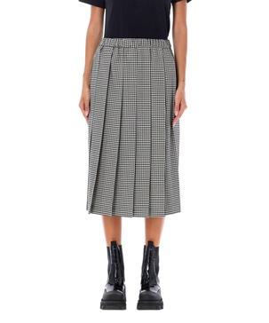 Pleated Midi skirt