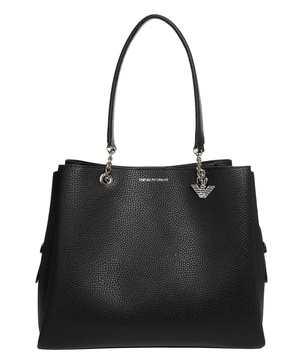 Emporio Armani Pebble-Textured Tote Bag