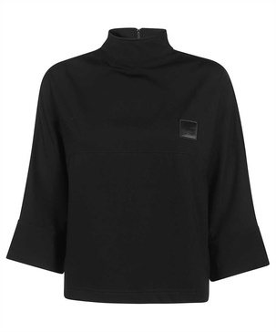 Stand-up Collar Sweatshirt